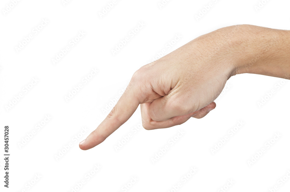 Forefinger Down - Indicare in Basso Forefinger Down - Indicare in Basso