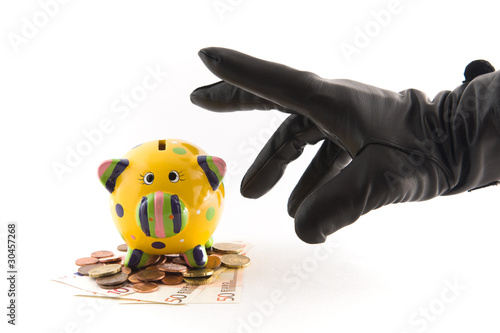 Piggy Bank being stolen