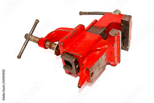 Red vise tool photo