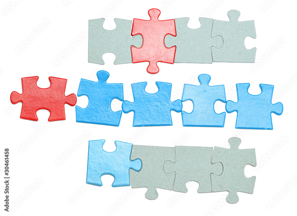 Fototapeta premium puzzle pieces