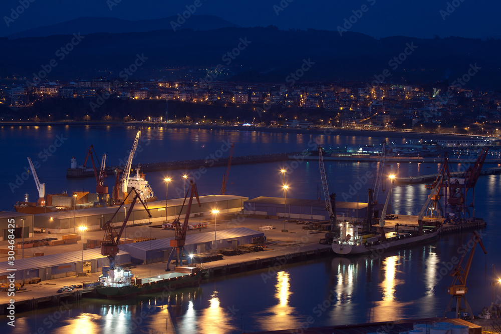 Puerto de Bilbao, Santurtzi, Bizkaia, España Puerto de Bilbao, Santurtzi, Bizkaia, España