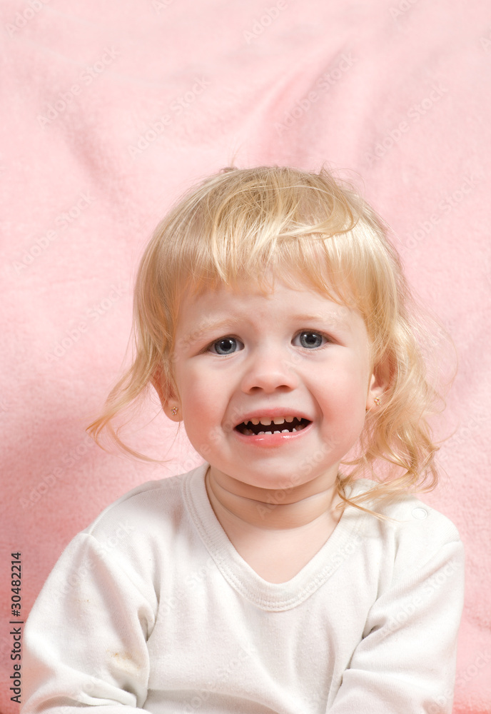 Naklejka premium baby girl