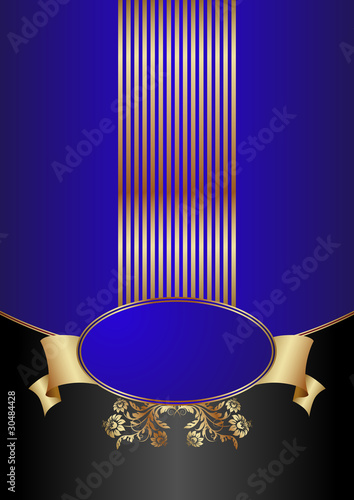 blue vector background