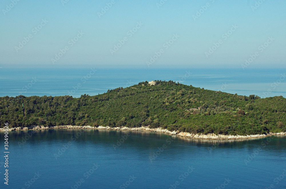 Fort Royal sur l'île de Lokrum