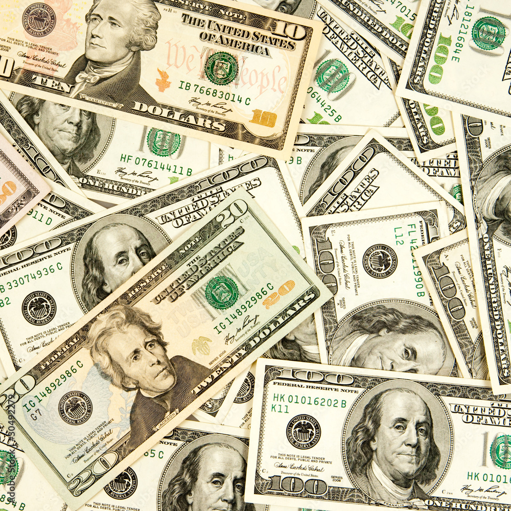 Fototapeta premium dollars