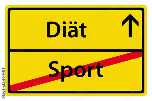Diät statt Sport