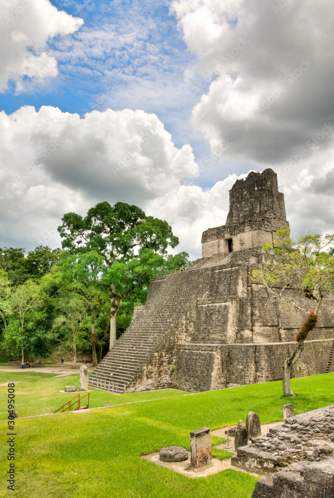 Ancient Mayan Ruins in the Country of Belize