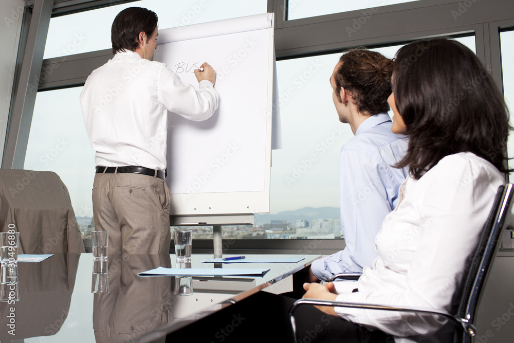 Obraz premium Businessschulung