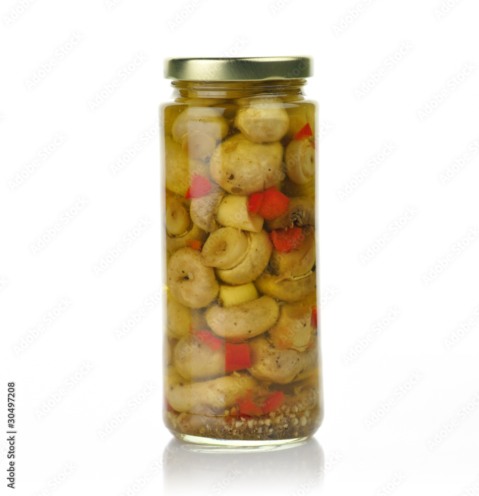 jar of mushrooms jar of mushrooms