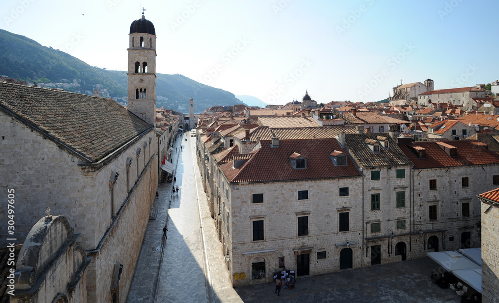 Ville close de Dubrovnik, Placa