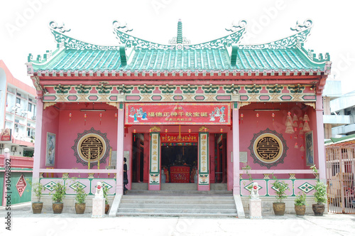 this is an old temple in labuan