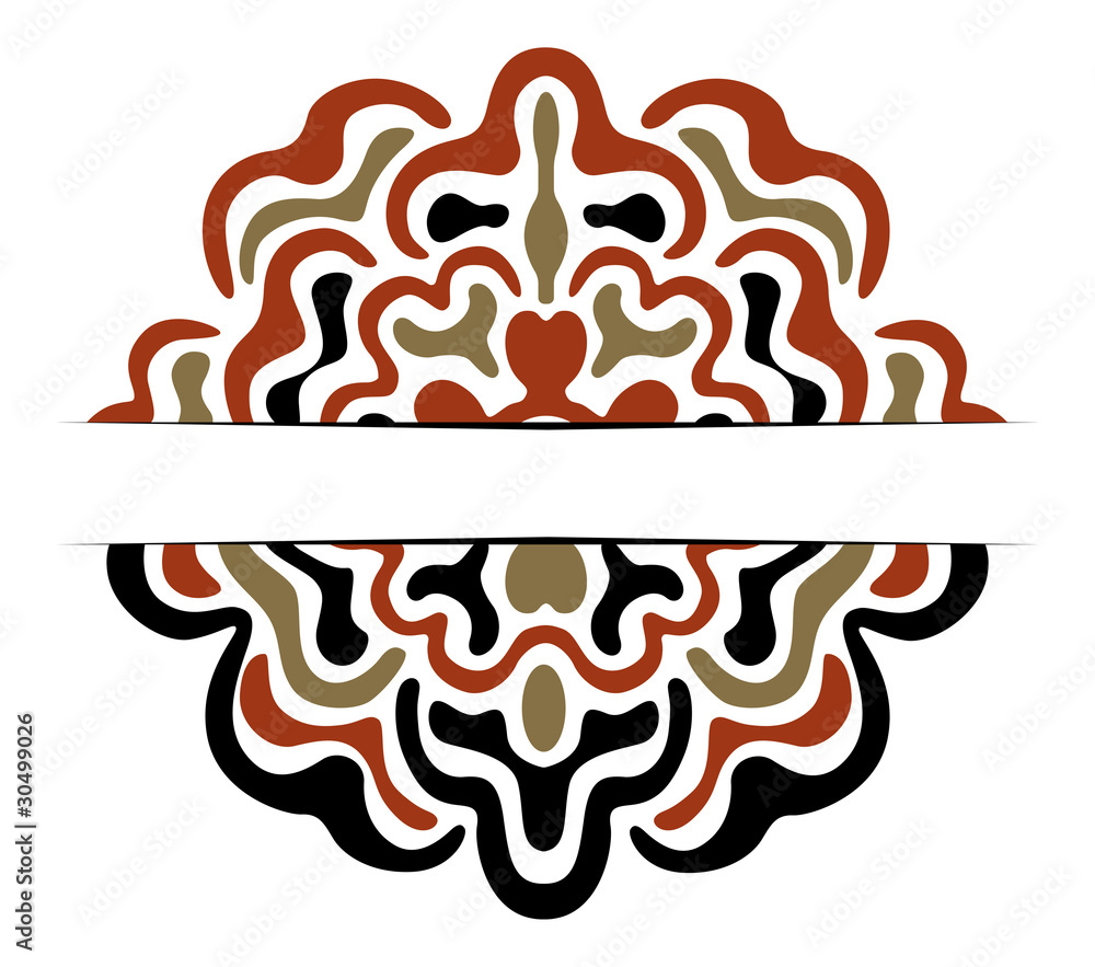 round ornate emblem round ornate emblem