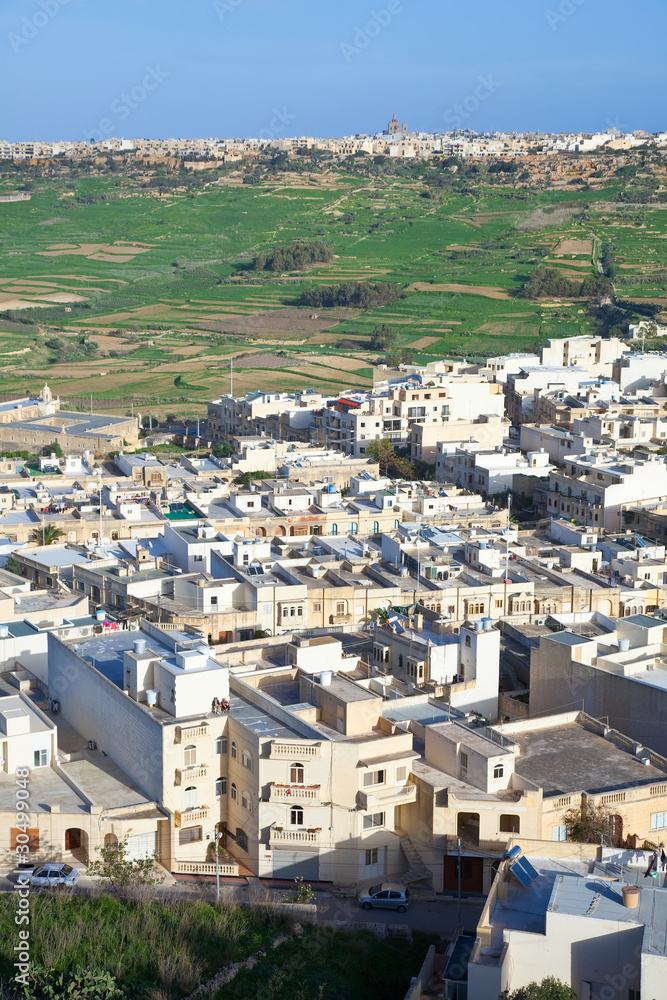 Top view of Rabat   town
