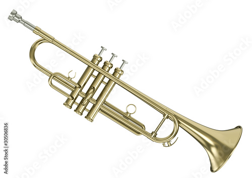 Gold trumpet