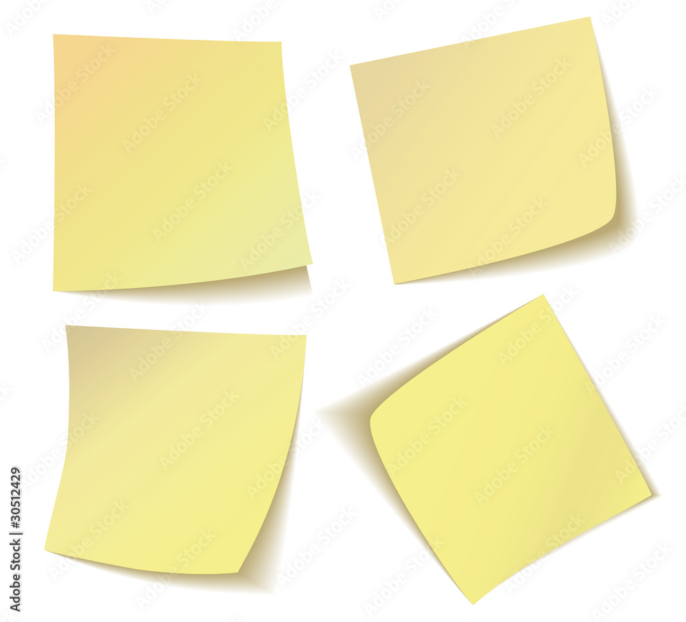 Sticky notes