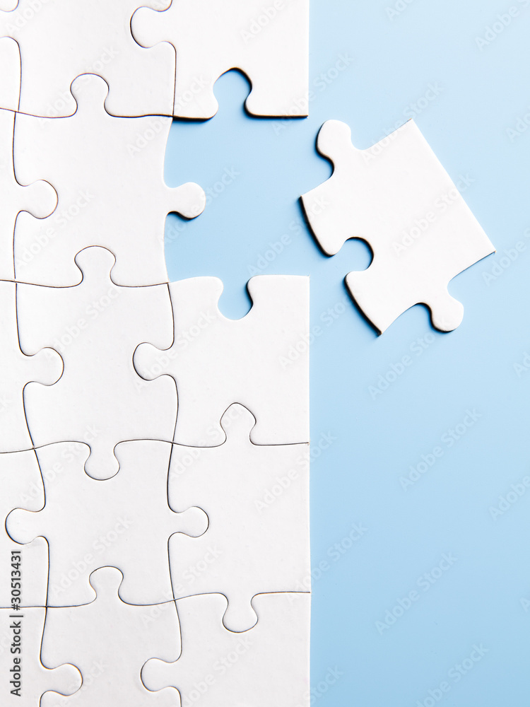 fehlendes Puzzlestück fehlendes Puzzlestück