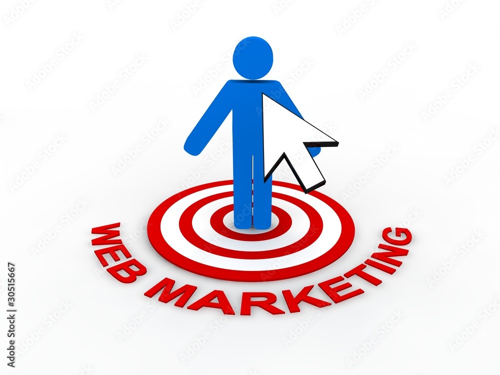 Web Marketing Concept Web Marketing Concept
