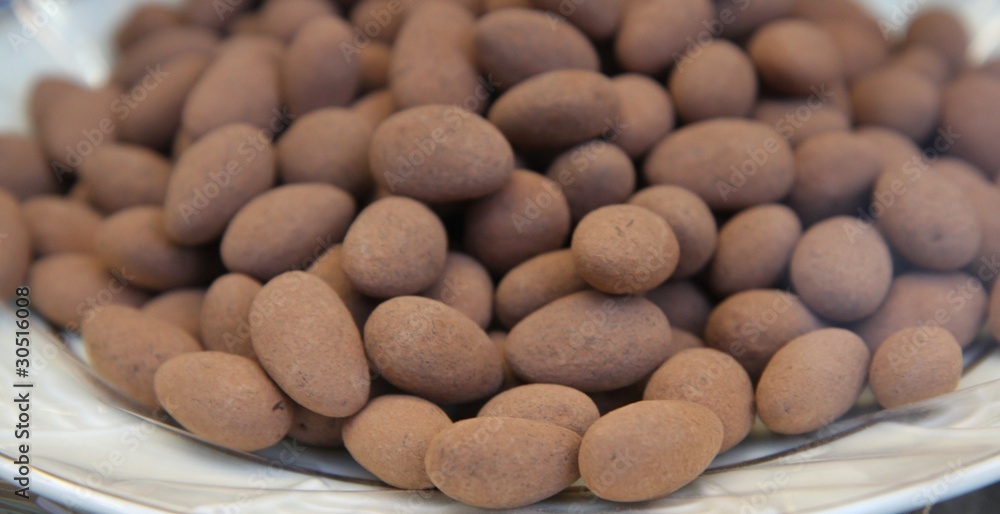 Amandines au chocolat Amandines au chocolat