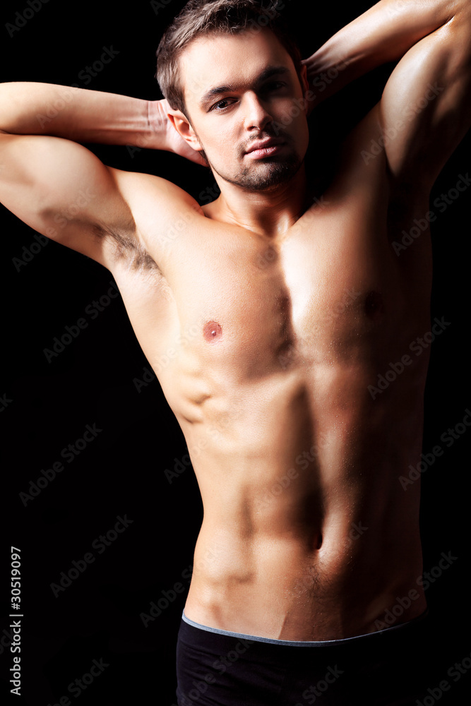 muscular man muscular man