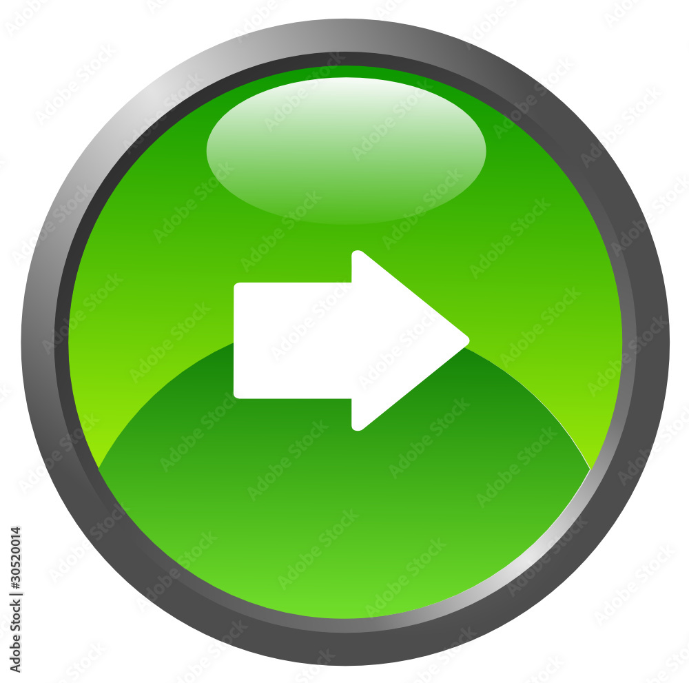 Arrow glossy icon Arrow glossy icon