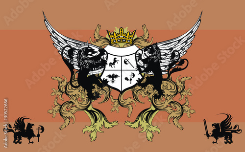heraldic coat of arms backgrounds4