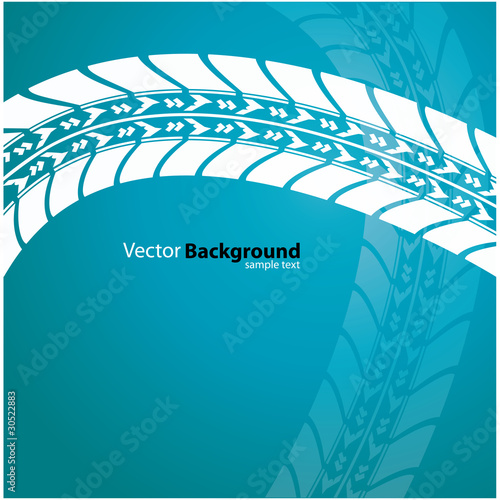 abstract background with tire design