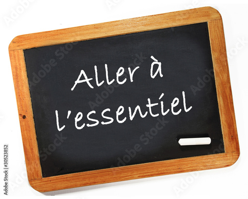 aller à l'essentiel