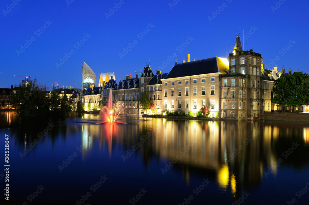 Binnenhof buildings of the Dutch Government in the Hague