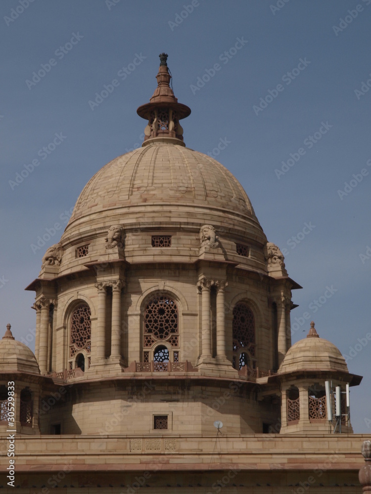 Fototapeta premium Parlamento de Nueva Delhi