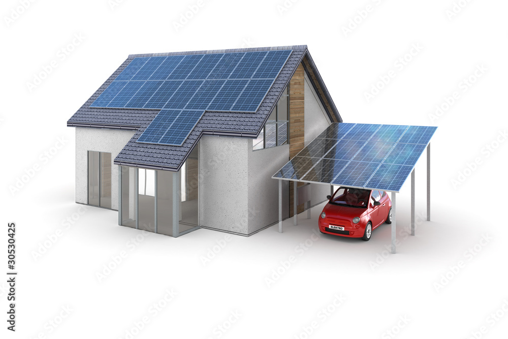 Solar Energy House (isolated)