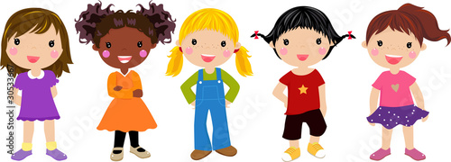 Five girls