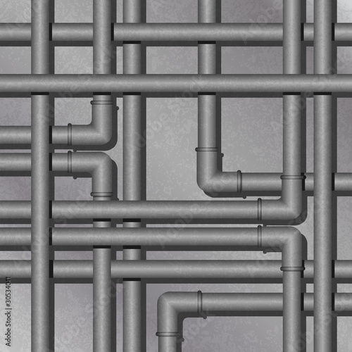 A Metal Steam Pipe, Tube Background