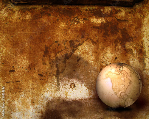aged America map-vintage artwork
