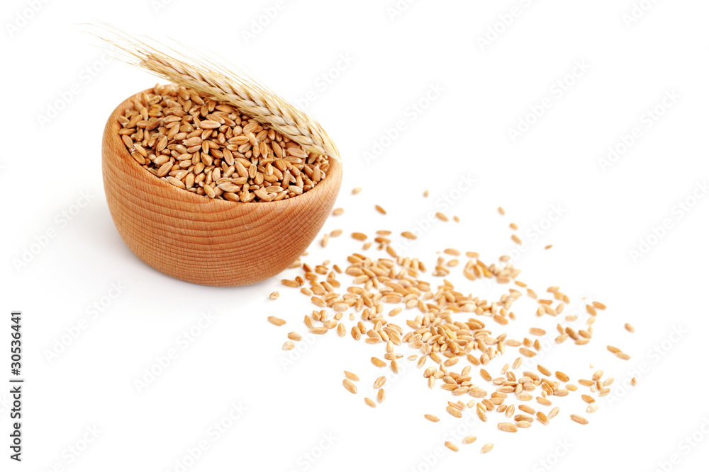 bowl of wheat