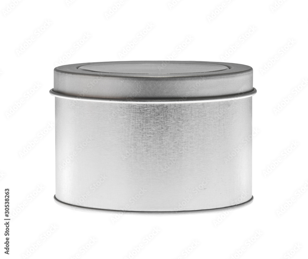 Silver Round Box. Silver Round Box.