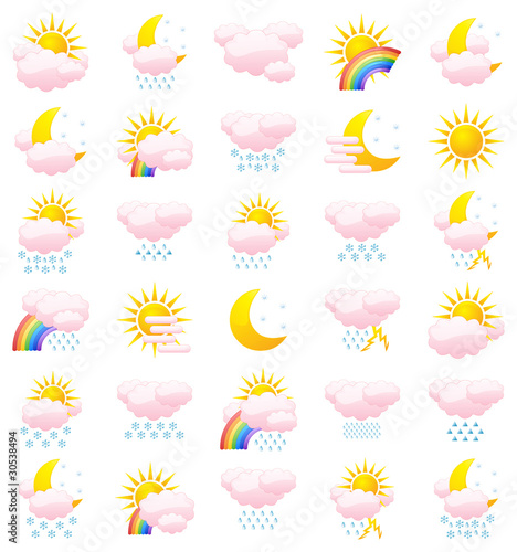 Weather icons