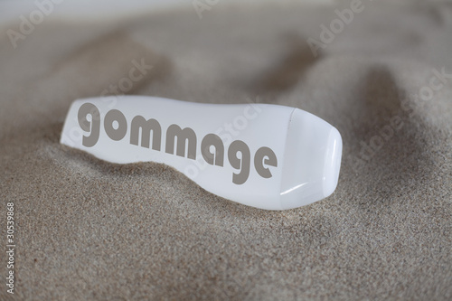 Gommage photo