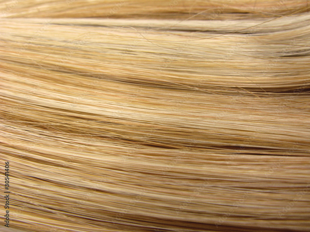 Naklejka premium dark brown hair wave texture background
