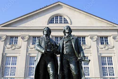 Goethe & Schiller in Weimar
