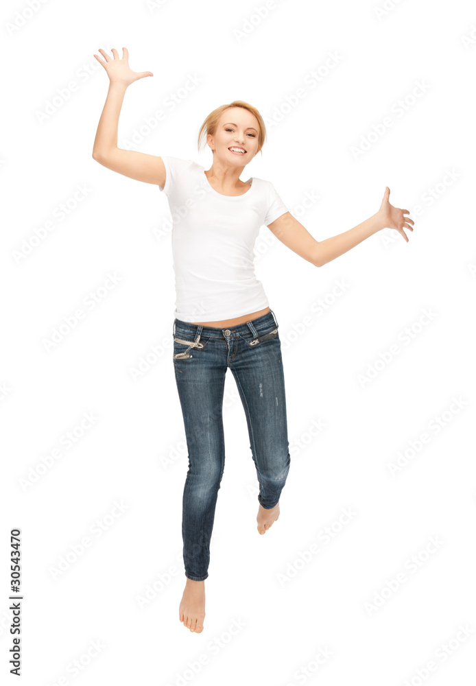 happy and carefree teenage girl happy and carefree teenage girl
