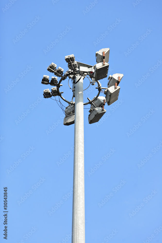 stadium light pole