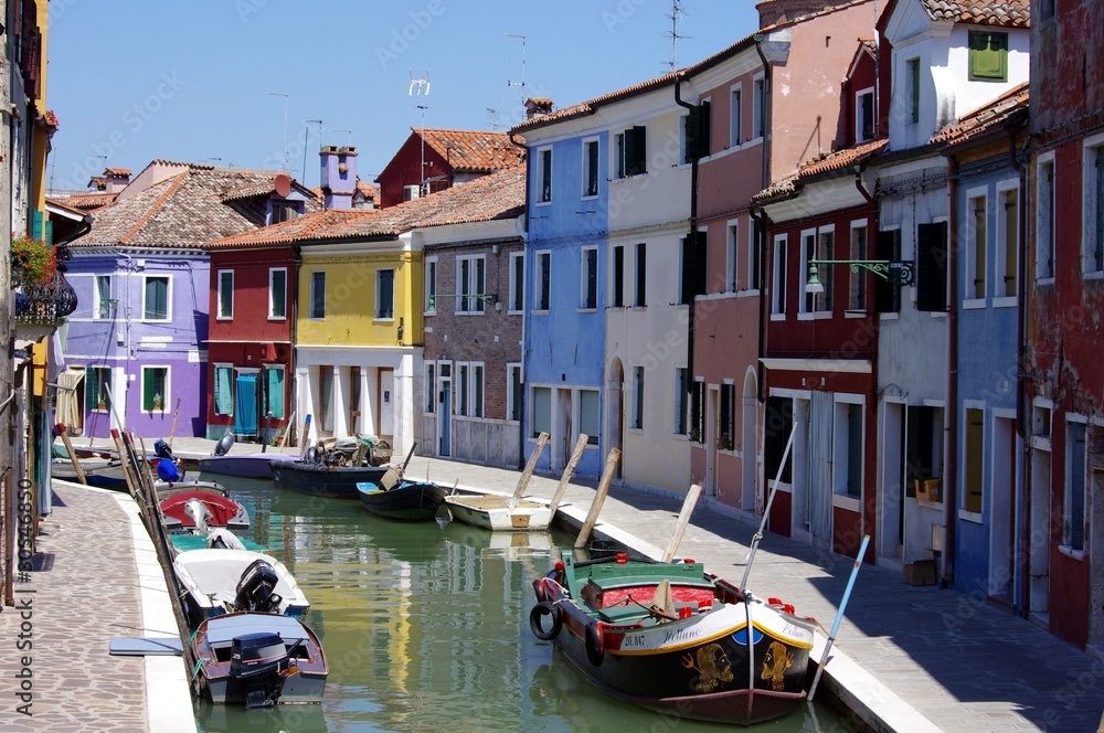 canal à Burano Venise