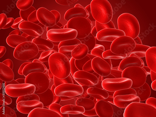 multiple red blood cells