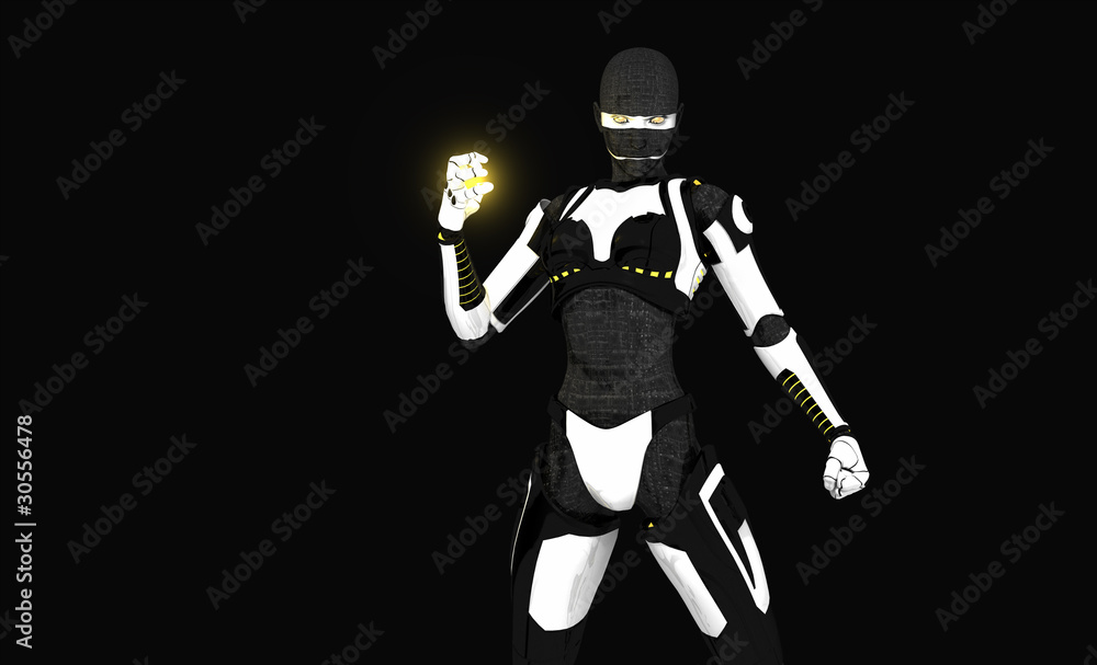 Cyborg character Cyborg character