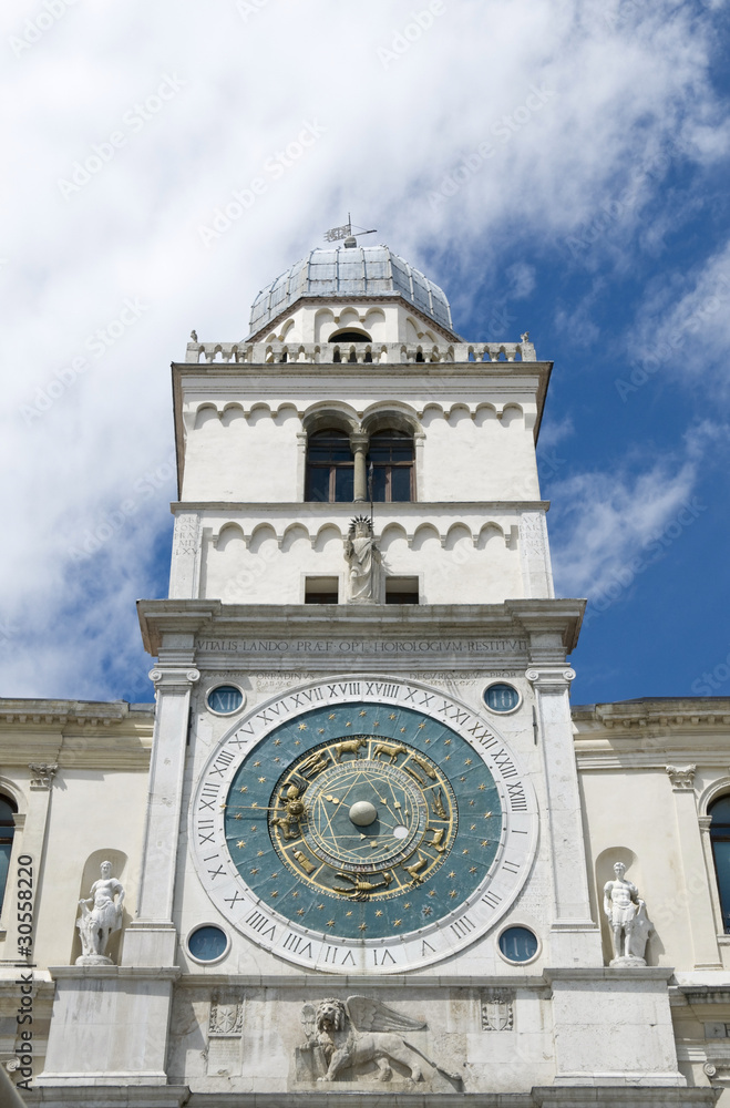 Padua, Italy: Capitanio Palace clock tower