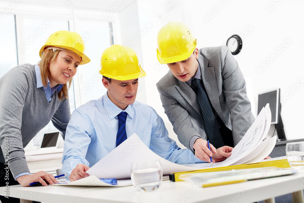 Three architects Three architects