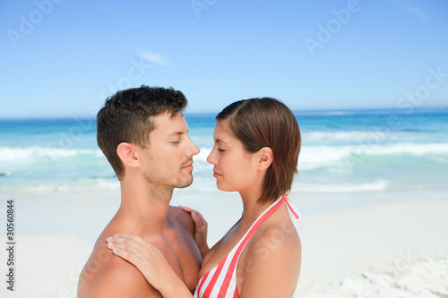 Beautiful couple at the beach © WavebreakMediaMicro