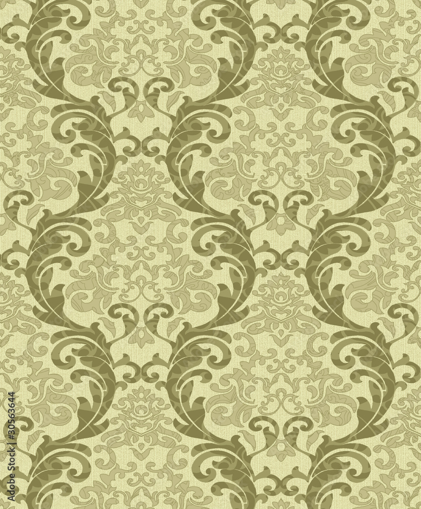 Seamless damask wallpaper Seamless damask wallpaper