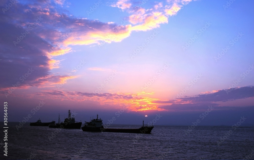Ship in the sea Ship in the sea