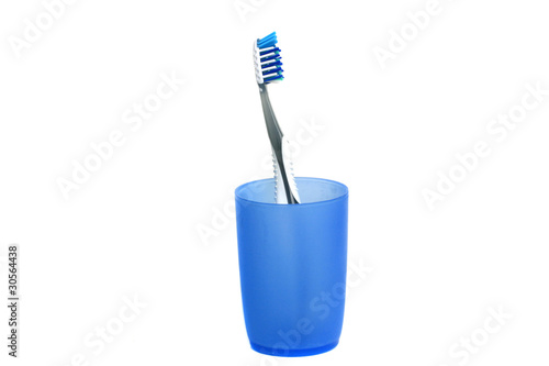 Toothbrush-holder and toothbrush
